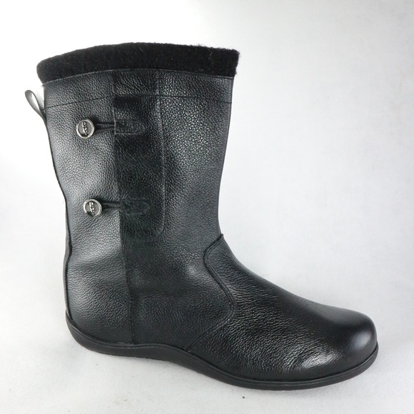 REVITALIGN Shoes - Like New PAIR REVITALIGN Sabara Black Leather Boots Sz 10 US Women